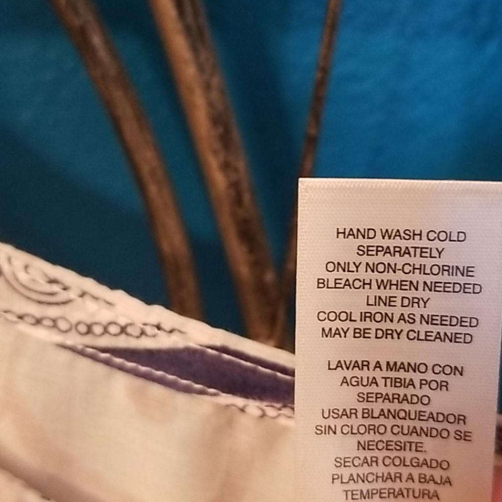 Chico's print poncho sizeS/M could fit Large - Picture 4 of 9